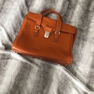 Brics briefcase; Italian genuine leather